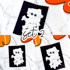 Mummy Handprint Craft