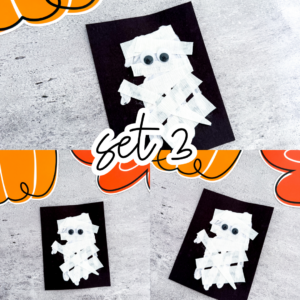 Mummy Handprint Craft