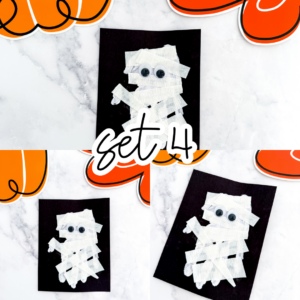 Mummy Handprint Craft